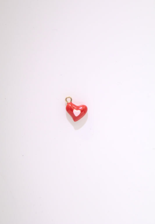 Red Heart Charm