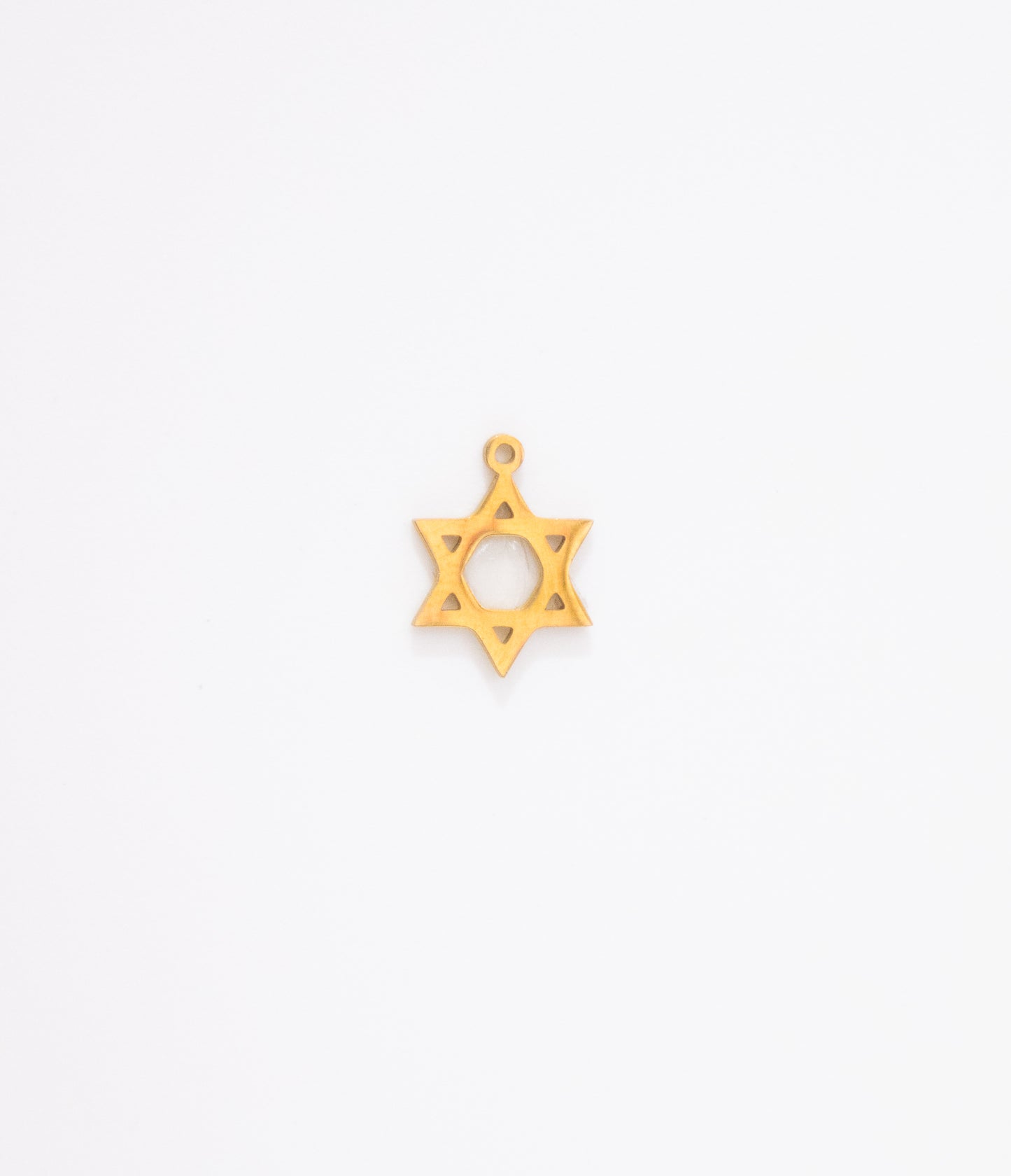 Gold Magan David Charm