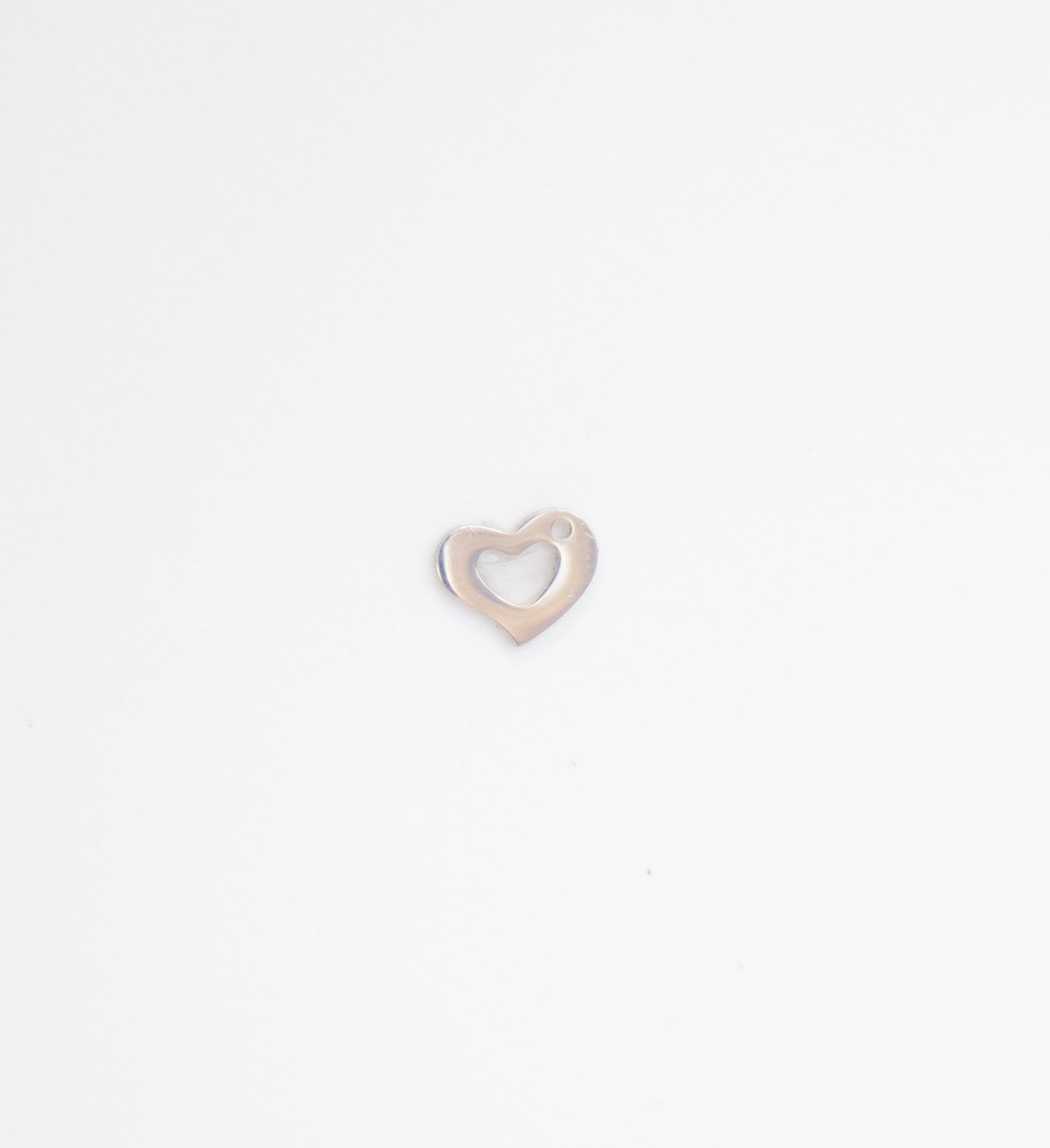 Silver Heart Charm