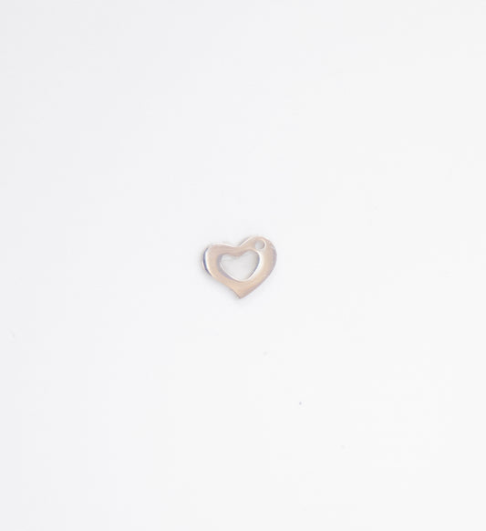 Silver Heart Charm