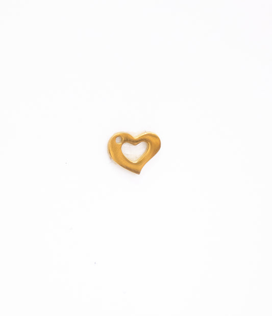 Gold Heart Charm