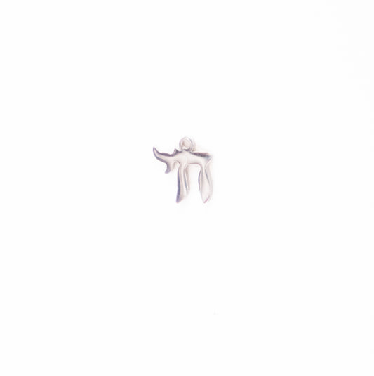 Silver Chai Charm