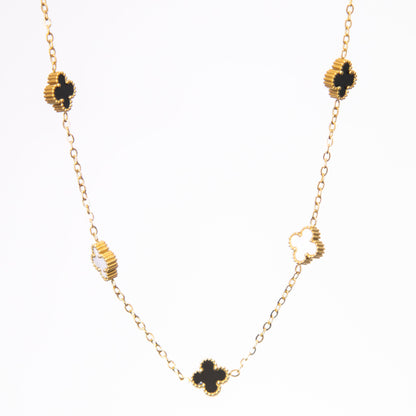Small  Four Leaf Clover Necklace