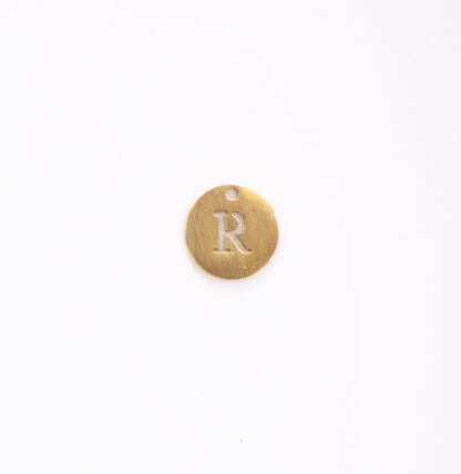 Gold Initial Charms