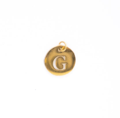 Gold Initial Charms