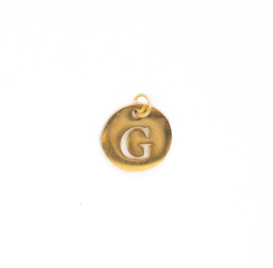 Gold Initial Charms