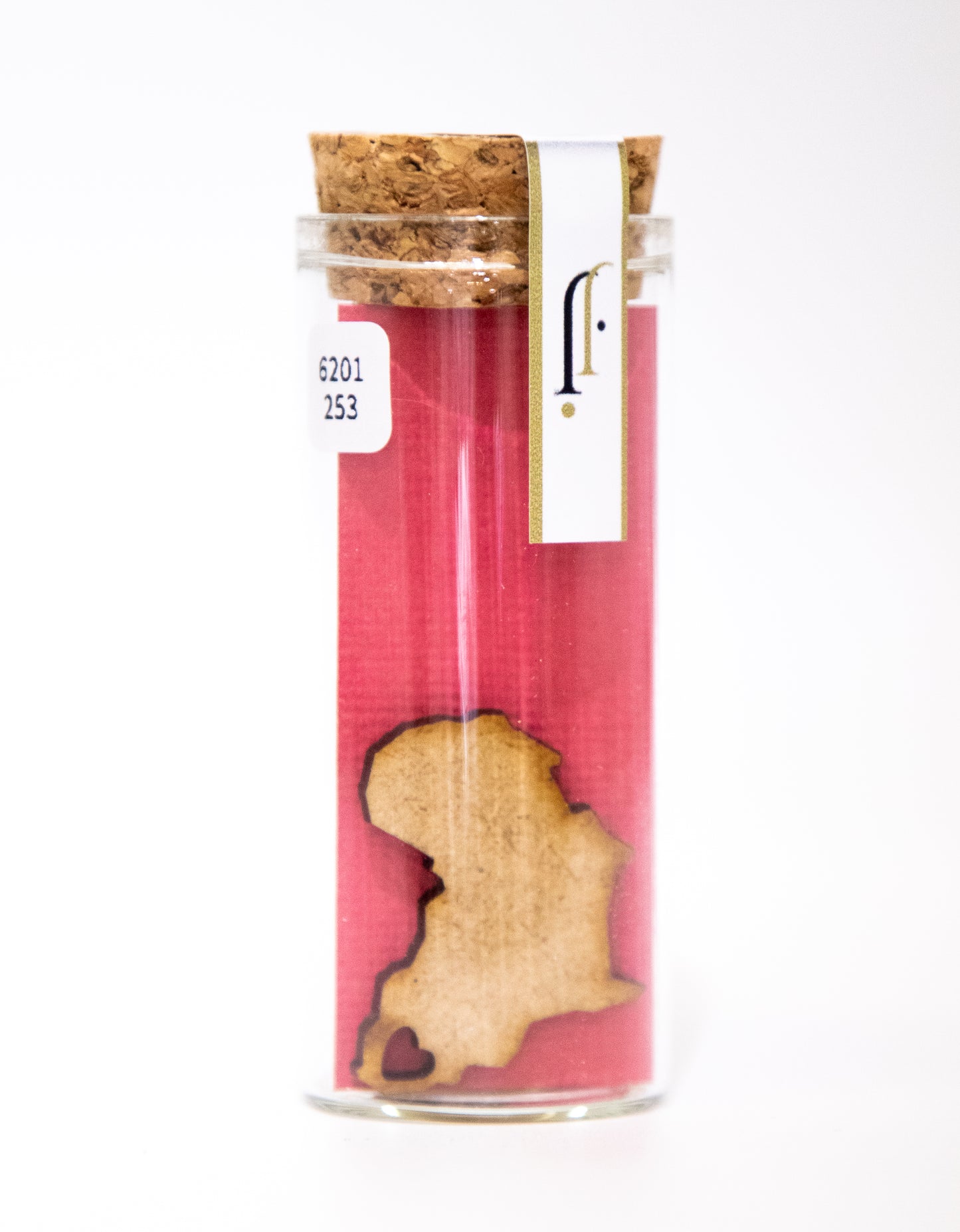Elephant and Calf Heart Necklace