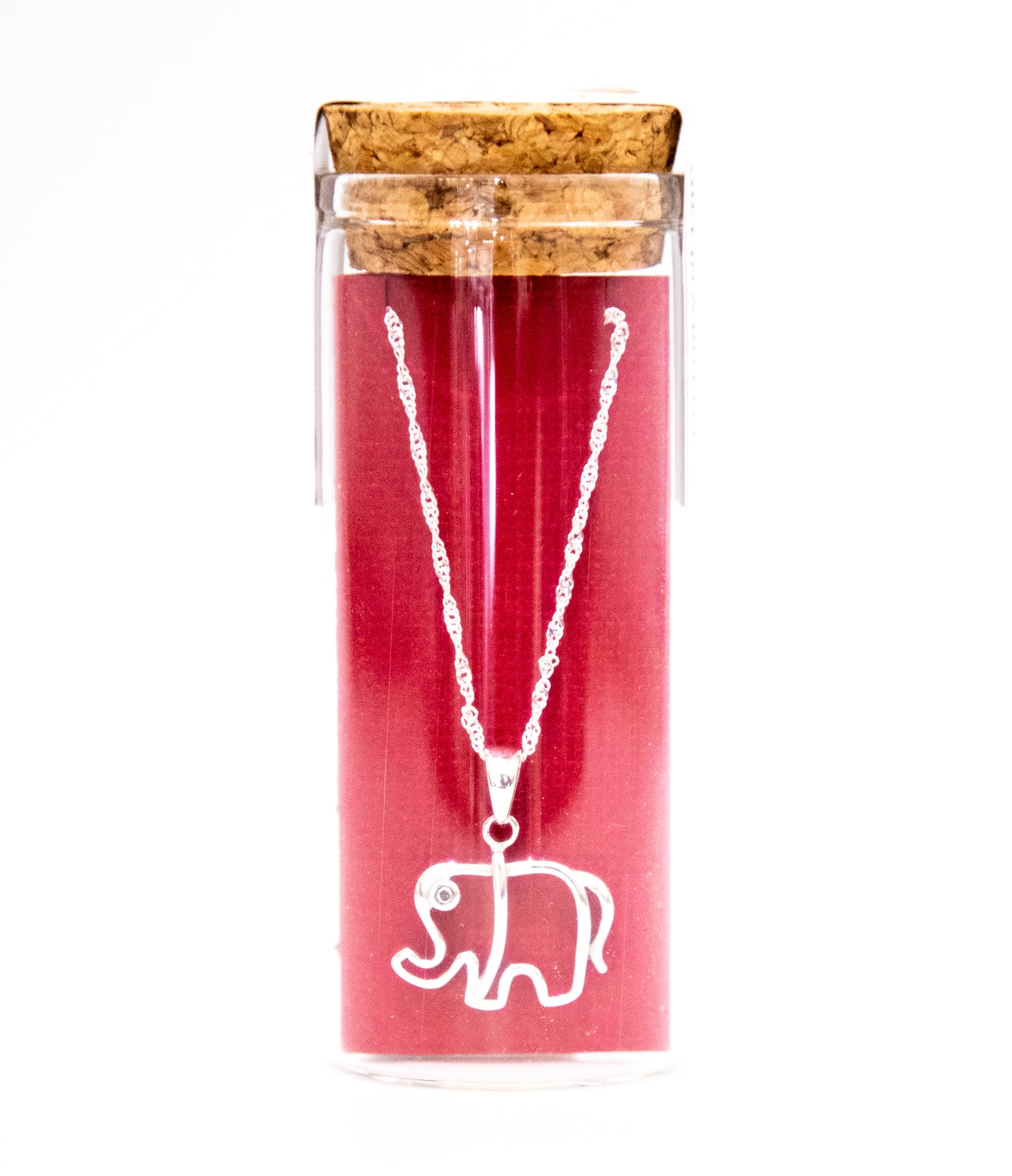 Abstract Elephant Necklace