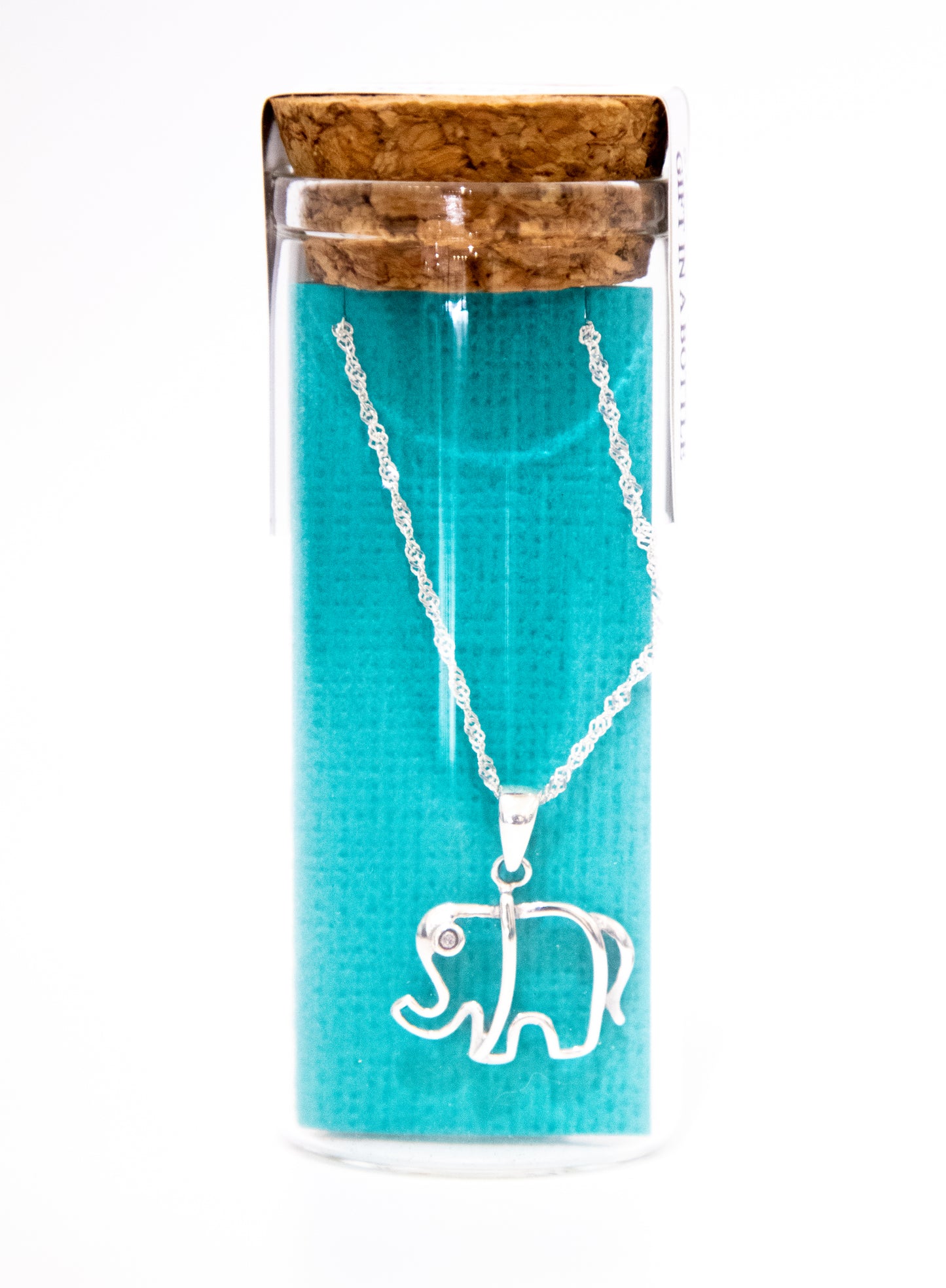 Abstract Elephant Necklace