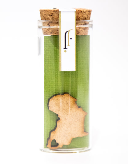 Elephant and Calf With Branch Necklace