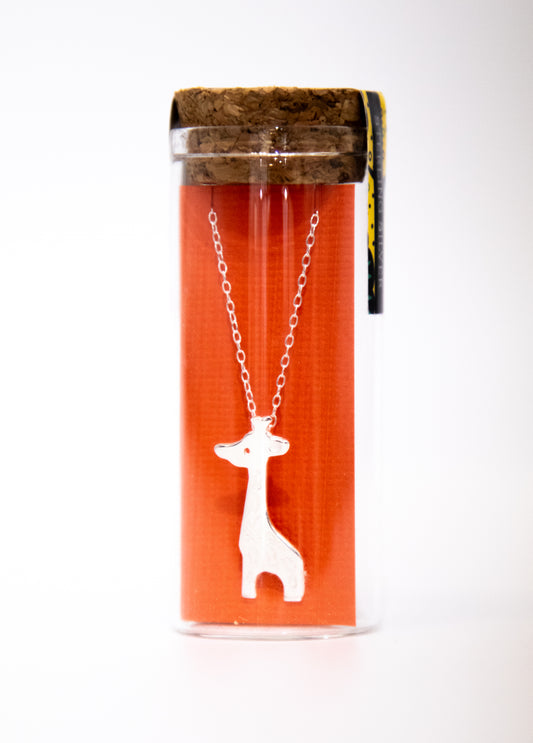 Flat Giraffe Necklace