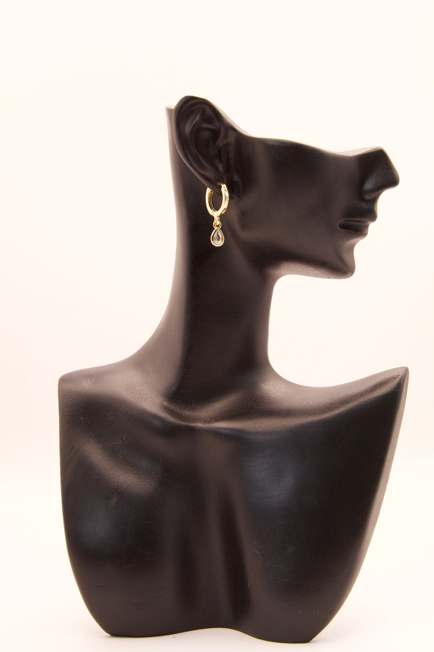 Teardrop Crystal Huggies