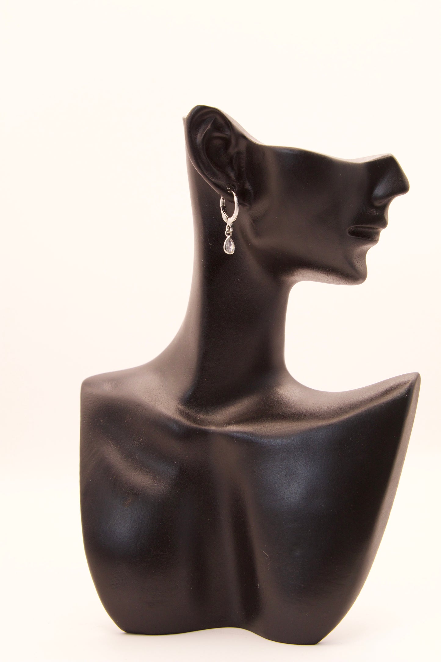 Teardrop Crystal Huggies