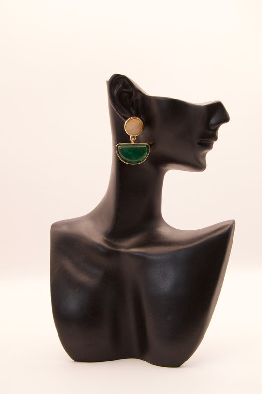 Geometric Drop Earrings