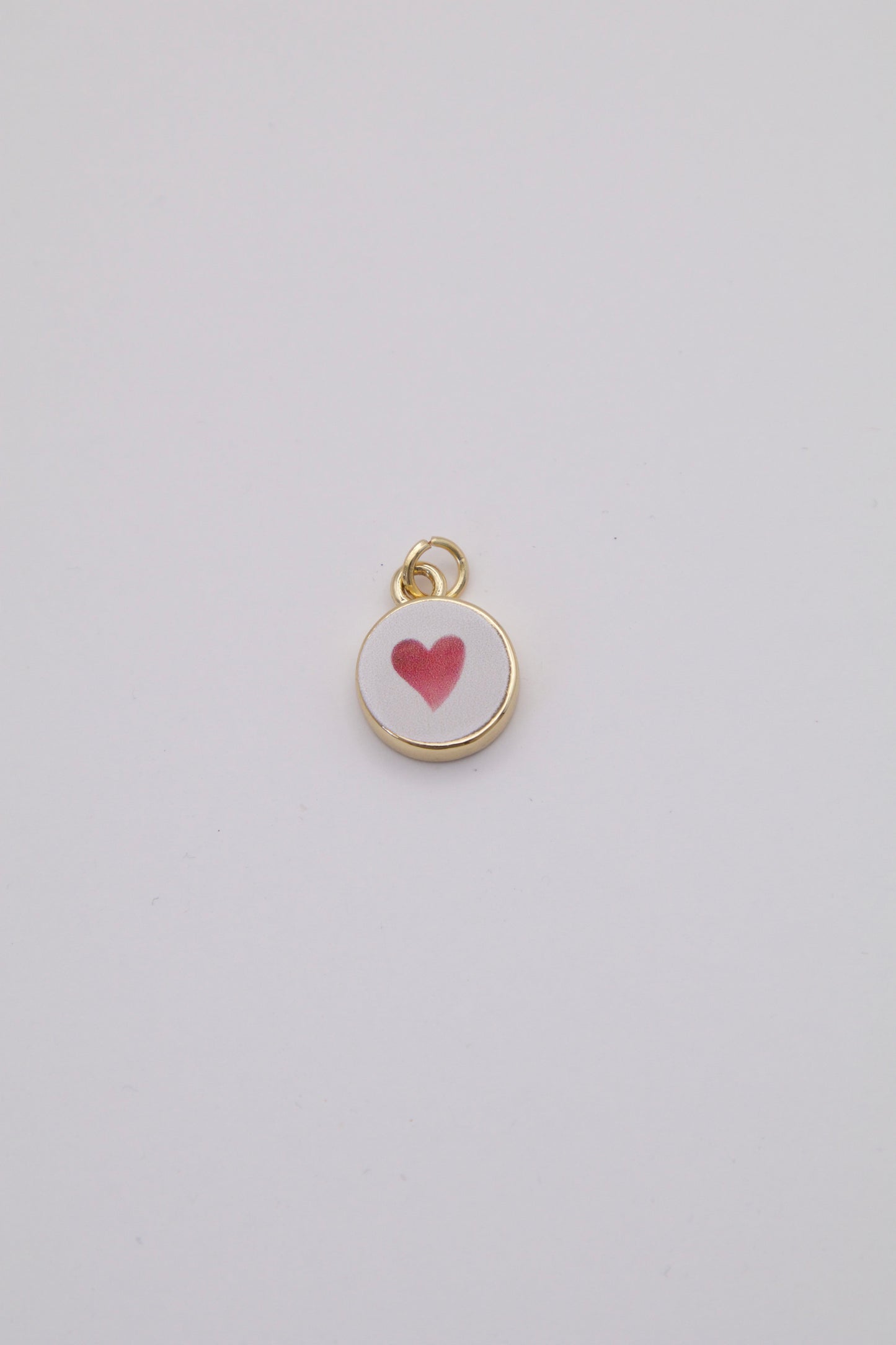 Heart Enamel Charm