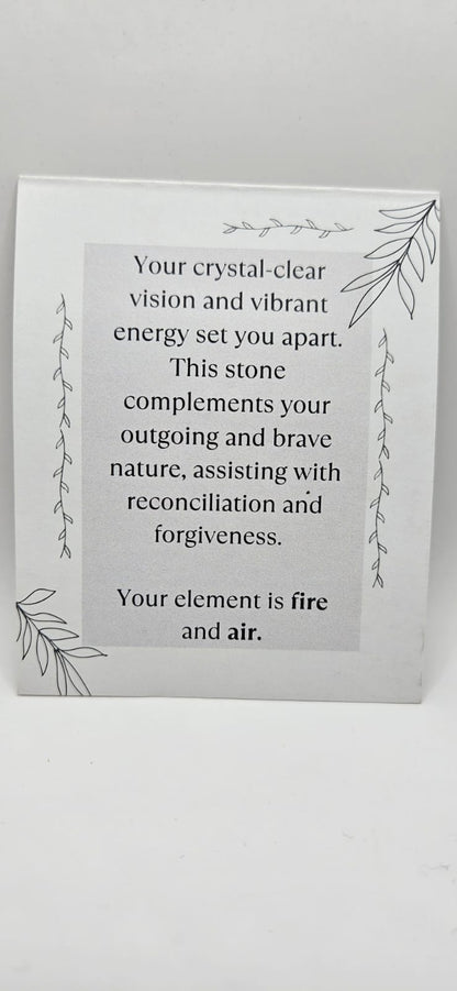 April Birthstone Sterling Silver Earrings