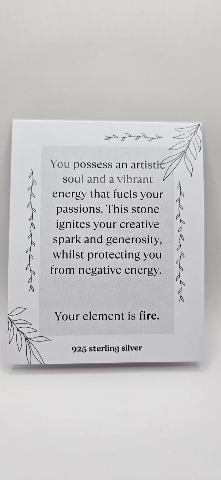 July Birthstone Sterling Silver Earrings