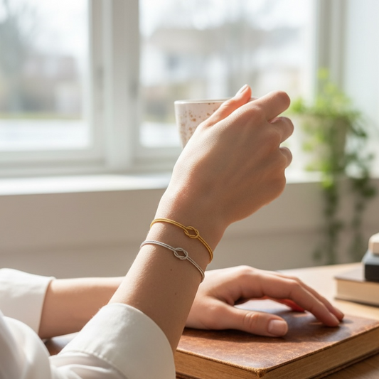 Sole Mate Knot Bracelet